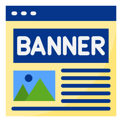 Banners icon